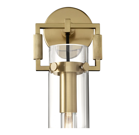 Zephyral Glass Cylinder Sconce