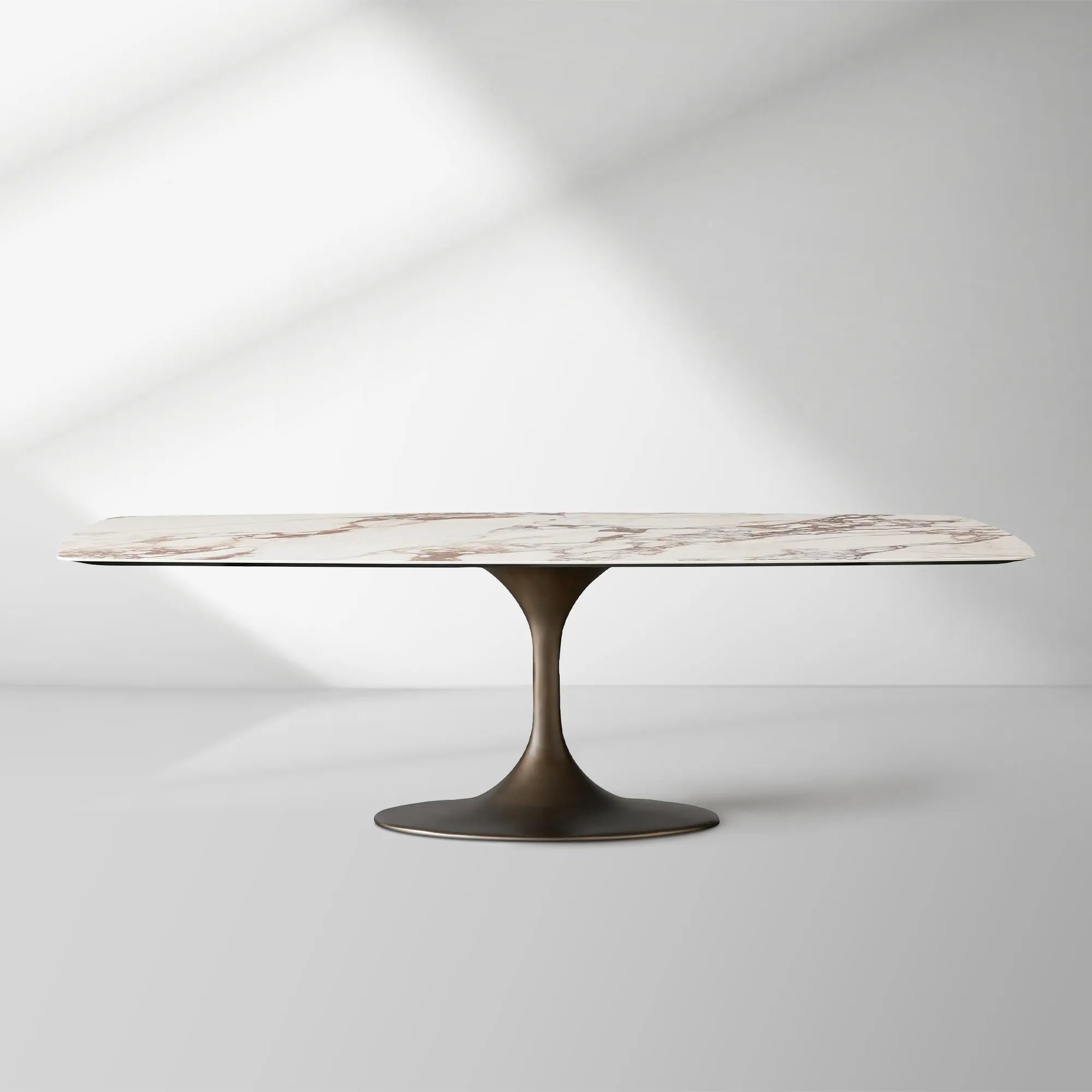 Vincenza Marble-Look Ceramic Dining Table
