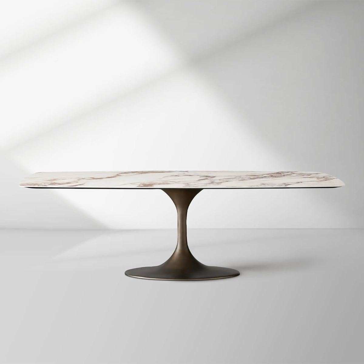 Vincenza Marble-Look Ceramic Dining Table