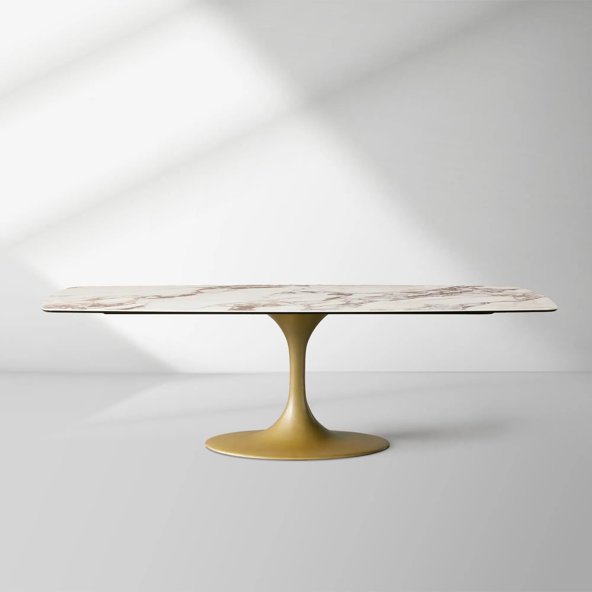 Vincenza Marble-Look Ceramic Dining Table
