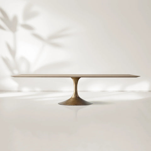 Aero Wood Rectangular Dining Table