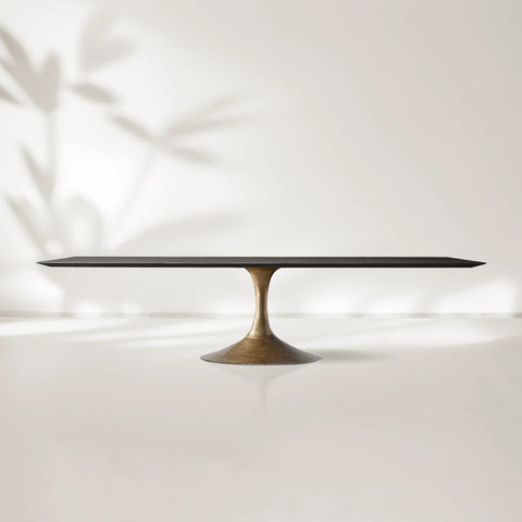Aero Wood Rectangular Dining Table