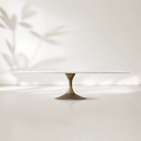 Aero Stone Rectangular Dining Table