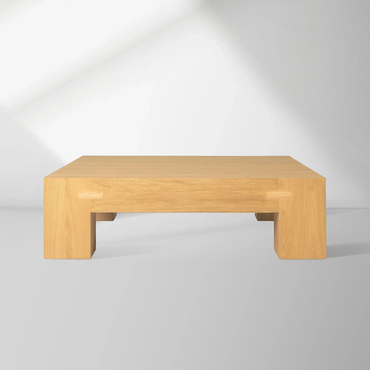 Paxton Oak Coffee Table with Solid Oak Wood Modern Style Living Room Center Tea Table Cocktail Table