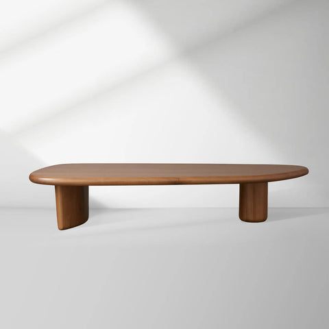 Akiro Coffee Table with Solid Oak Wood Sofa Center Tea Table Mid-Century Style