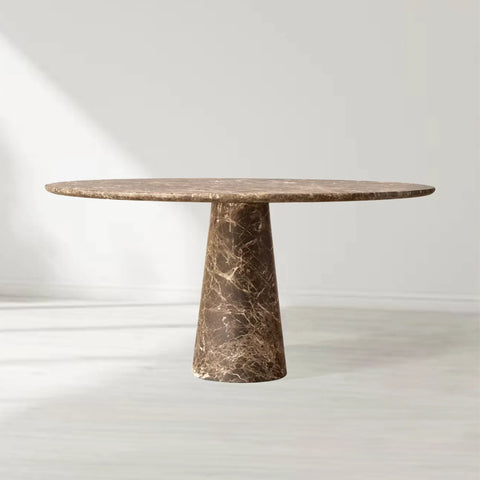 Cellini Round Marble Tops Dining Table