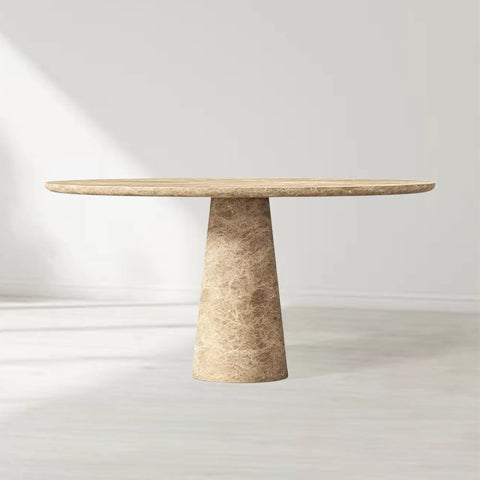 Cellini Round Marble Tops Dining Table