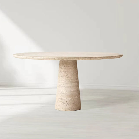Cellini Round Marble Tops Dining Table