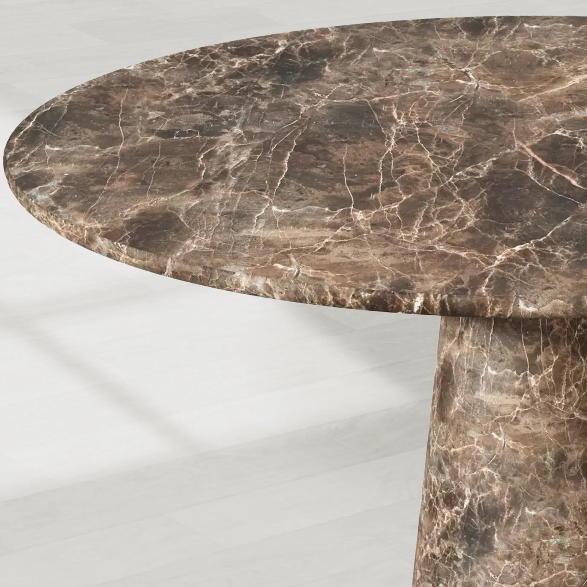 Cellini Round Marble Tops Dining Table