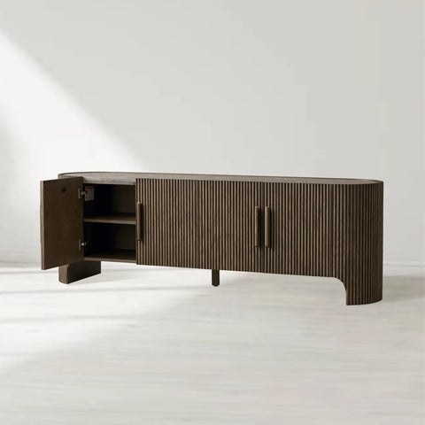 Astor Inset Stone Tops Media Console