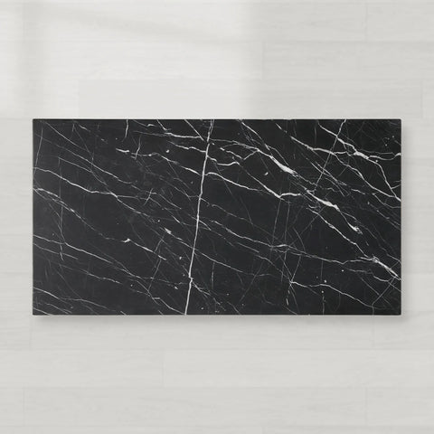 Cinzia Stone Coffee Table in Black Marquina or Carrara Marble