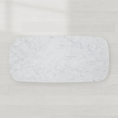 Danny Rectangular Marble Top Coffee Table