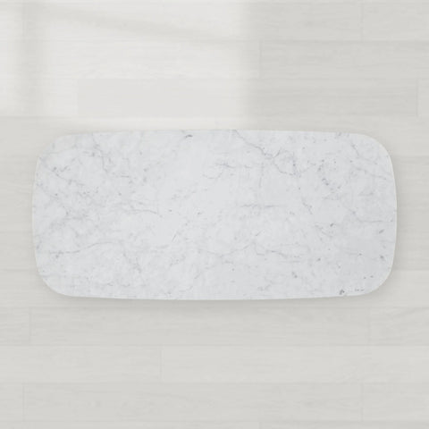 Danny Rectangular Marble Top Coffee Table