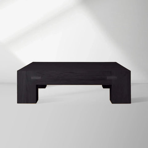 Paxton Oak Coffee Table with Solid Oak Wood Modern Style Living Room Center Tea Table Cocktail Table