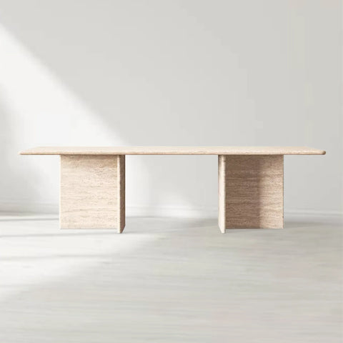 Marco Rectangular Marble Dining Table