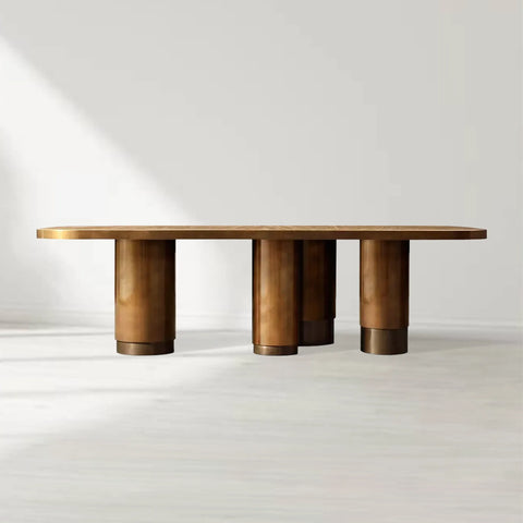 Onyx Tropez Rectangular Vintage Dining Table