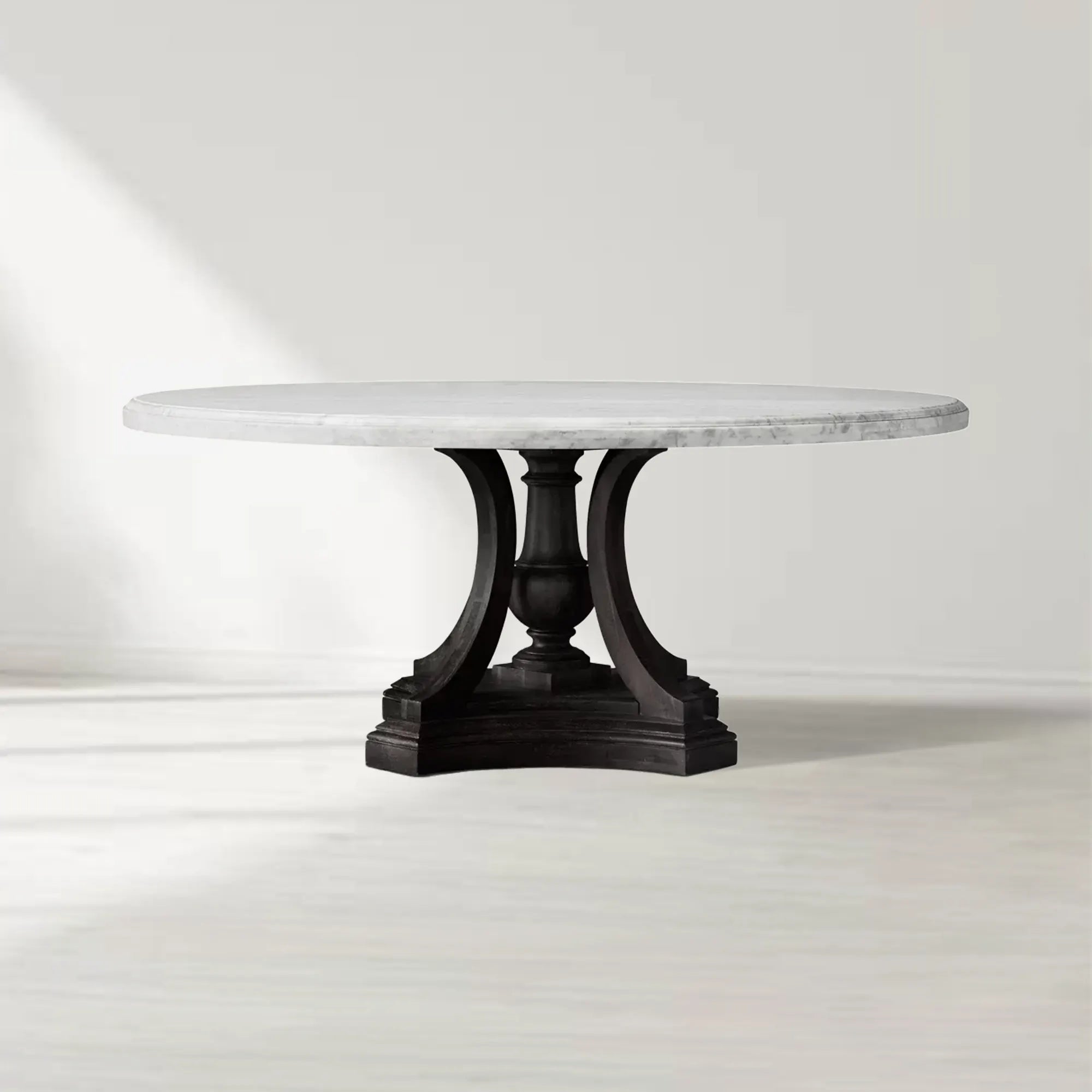 St. James Marble Round Dining Table