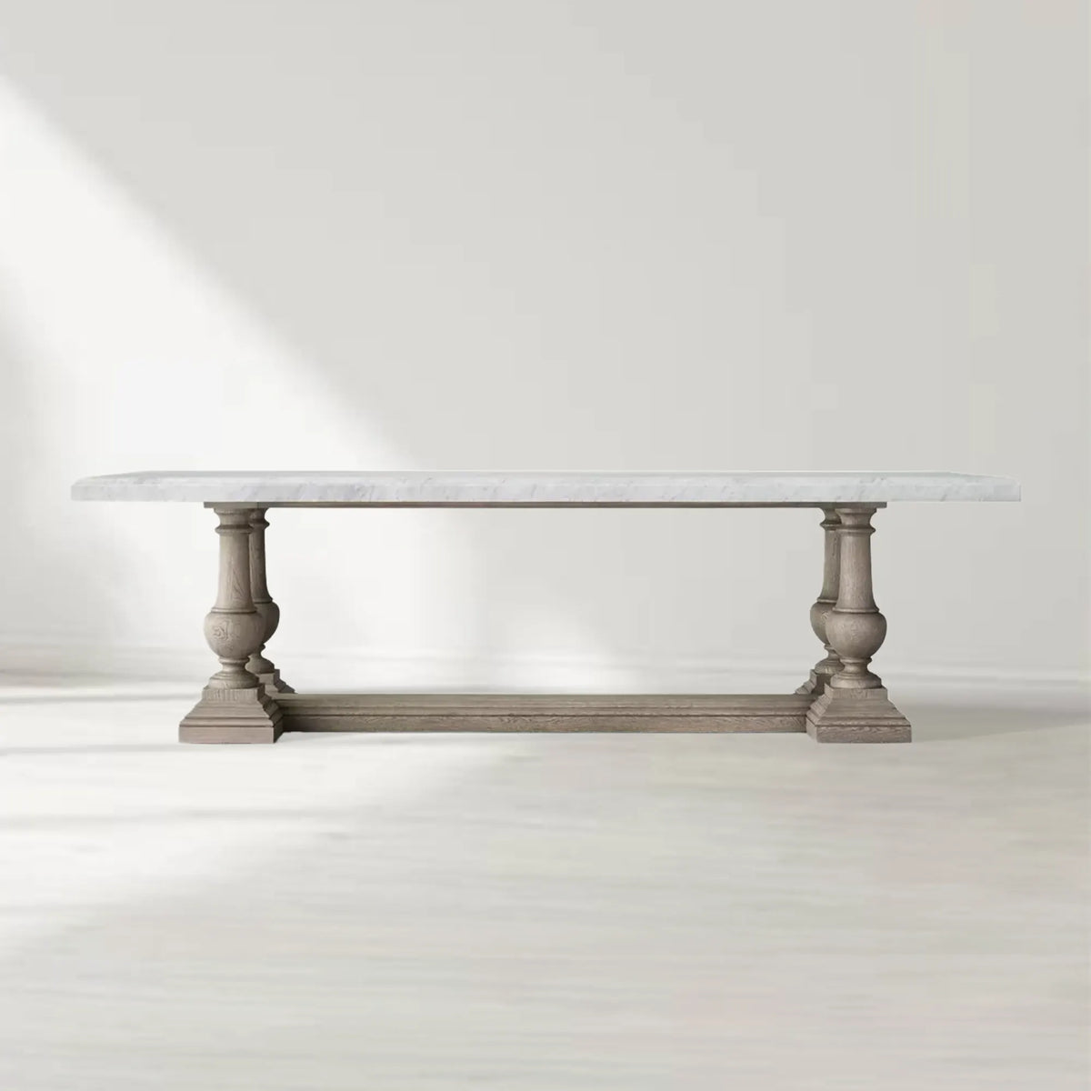 St. James Marble Rectangular Dining Table