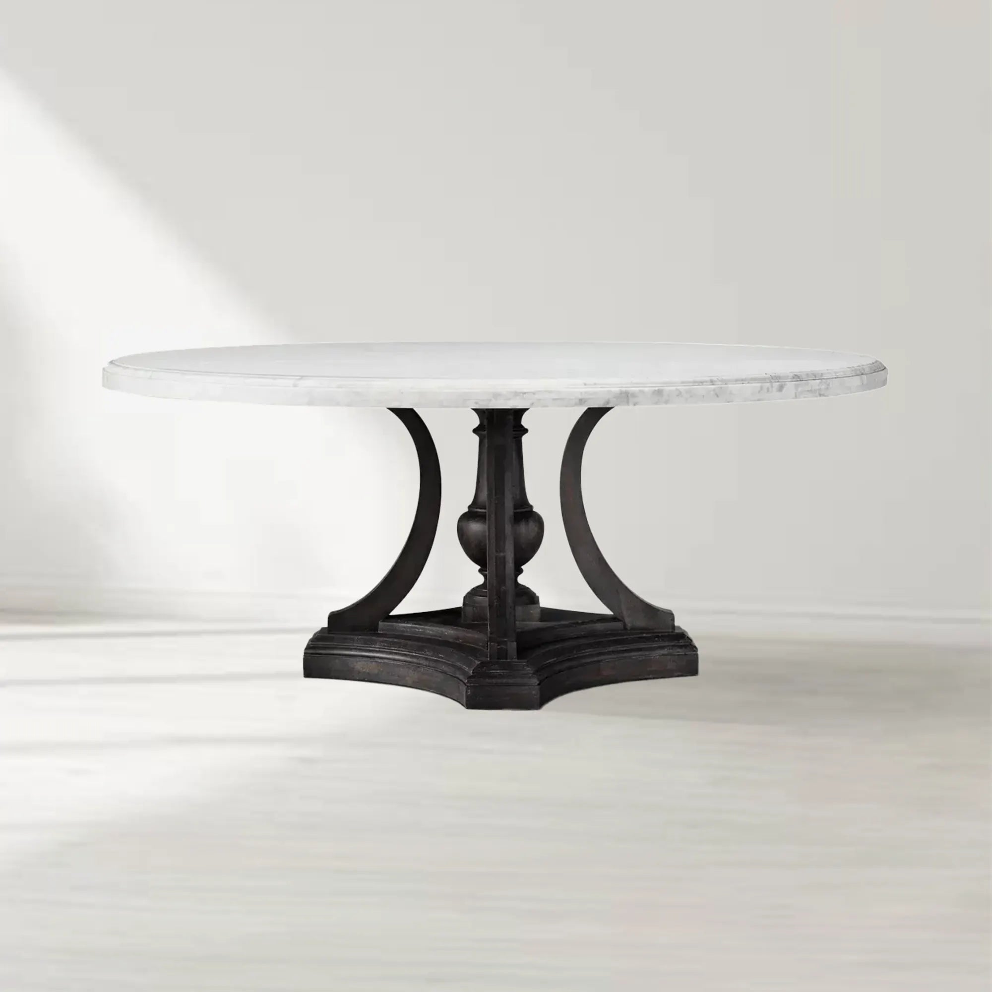 St. James Marble Round Dining Table