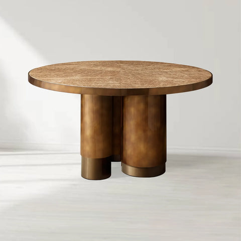 Onyx Tropez Vintage Round Dining Table