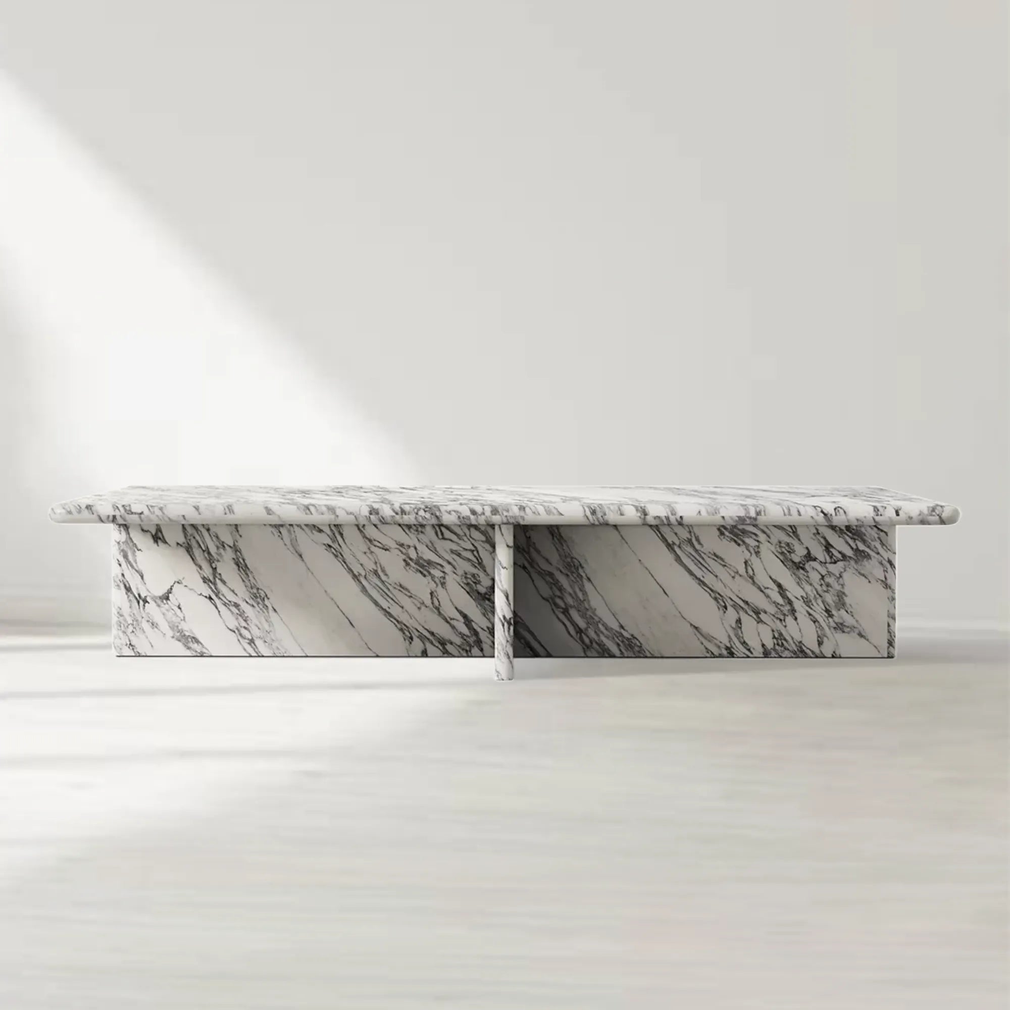 Marco Rectangular Marble Coffee Table