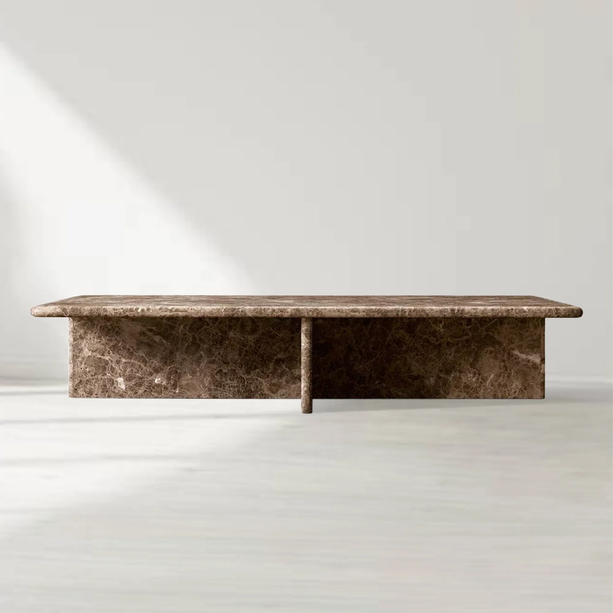 Marco Rectangular Marble Coffee Table
