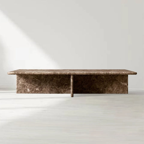 Marco Rectangular Marble Coffee Table