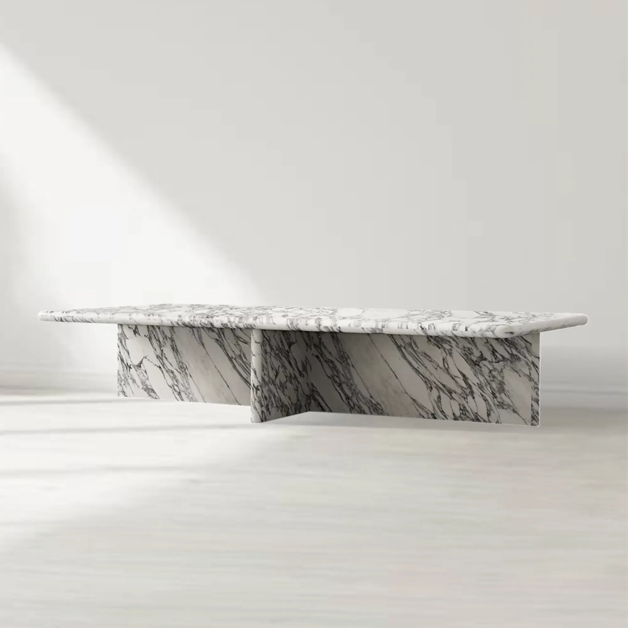 Marco Rectangular Marble Coffee Table