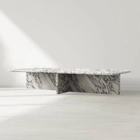 Marco Rectangular Marble Coffee Table