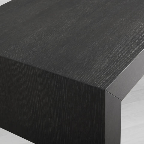 Sullivan Wood Waterfall Coffee Table Rectangle Rural Cocktail Table Oak Wood Center Tea Table