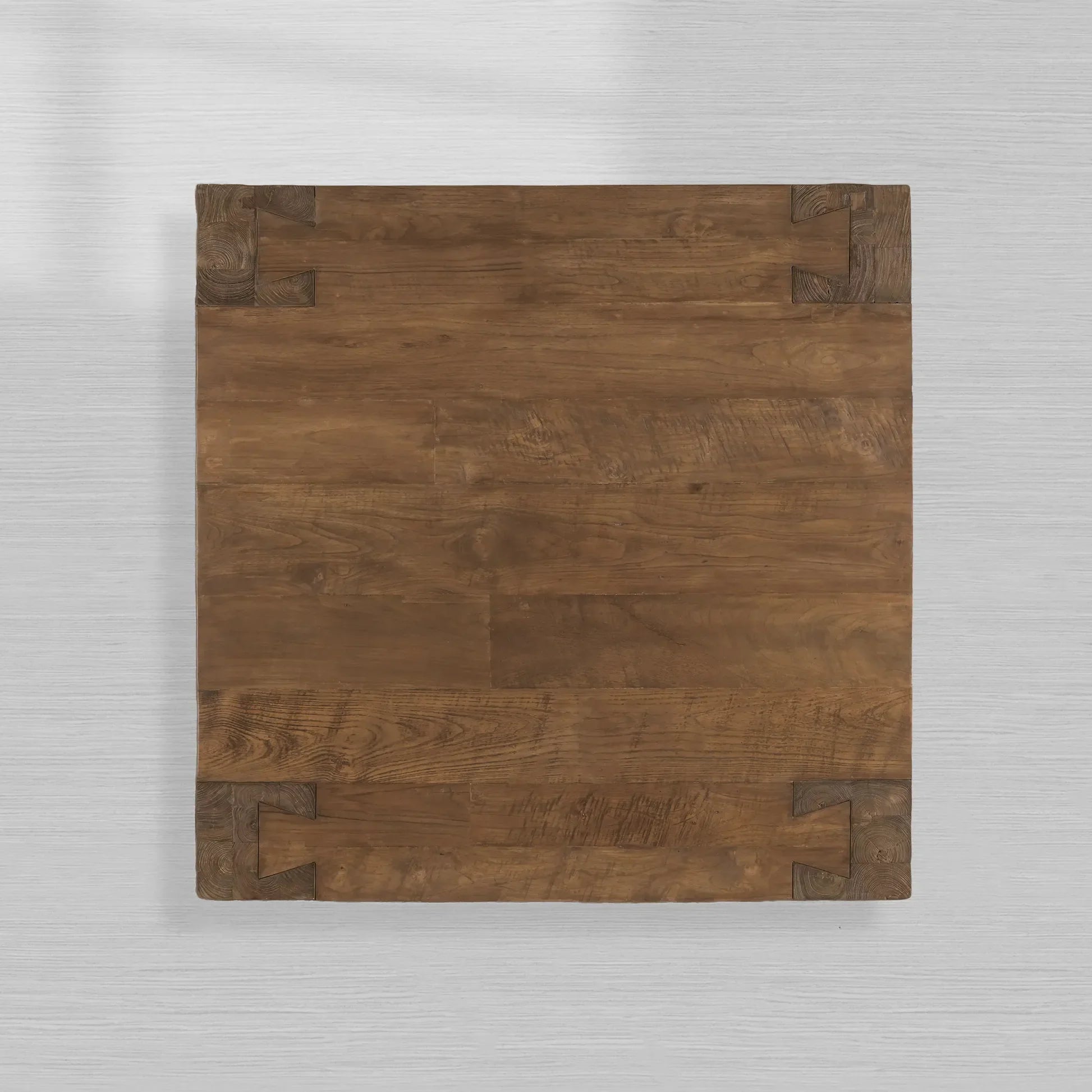 Ubud Square Reclaimed Teak Coffee Table Wood Living Room Center Tea Table Vintage Cocktail Table