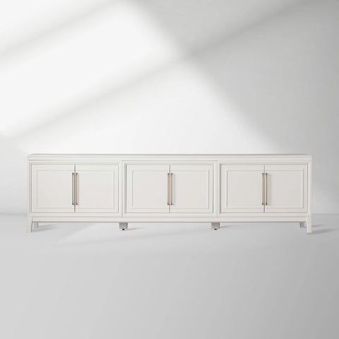 Rowan Entrance Storage Cabinet Wood TV Stand Unit Modern Sideboard with Doors