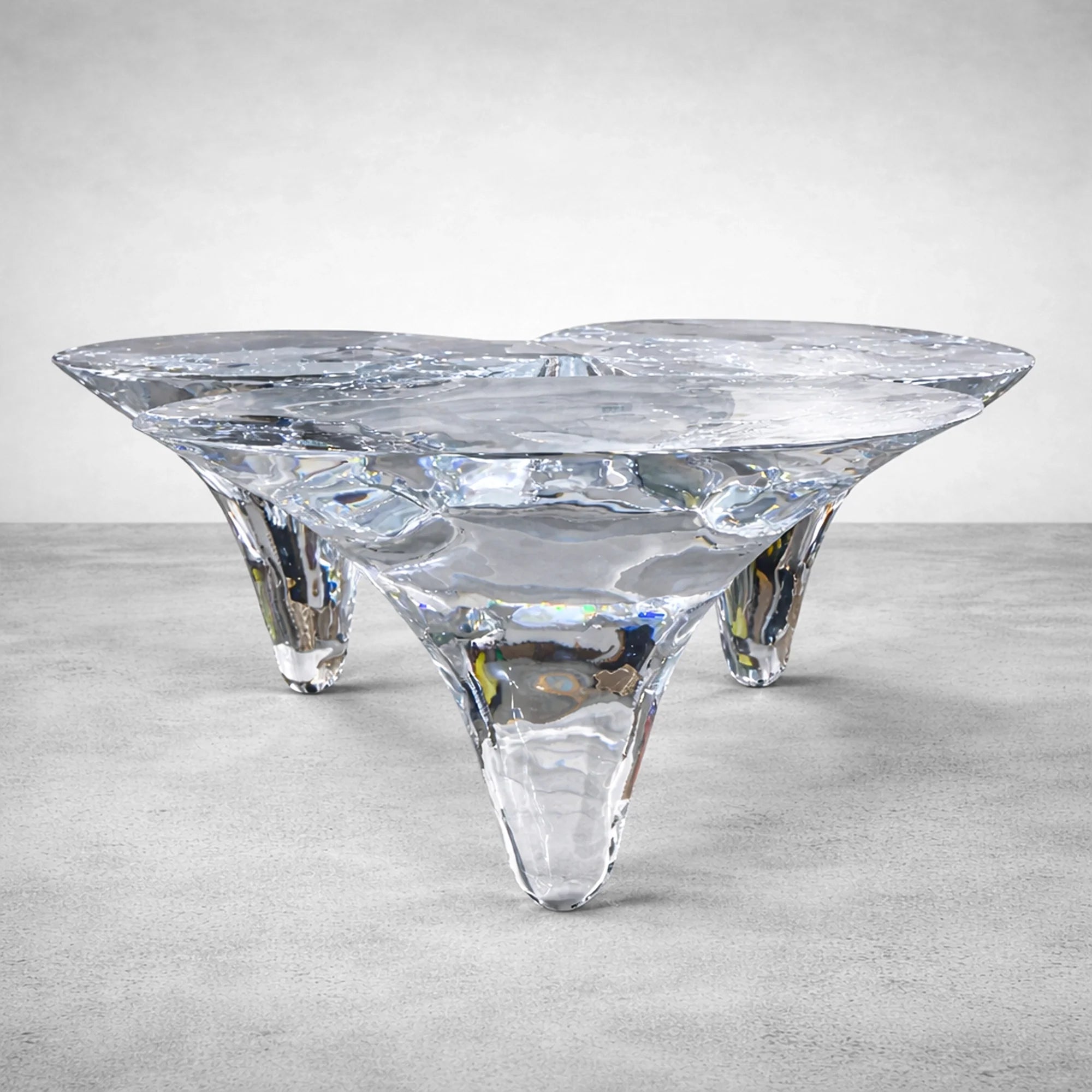 Icicles Acrylic Coffee Table