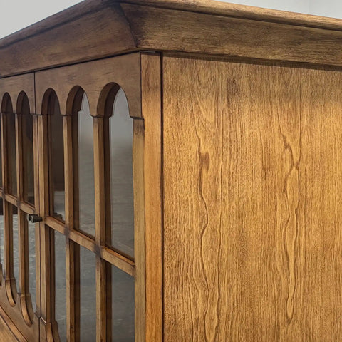 Merritt Low Dining Buffet Cabinet Solid Pine Sideboard