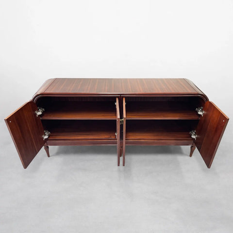 Frances Vintage Sideboard Mahogany buffet Storage Cabinet Wood Entryways Cabinet