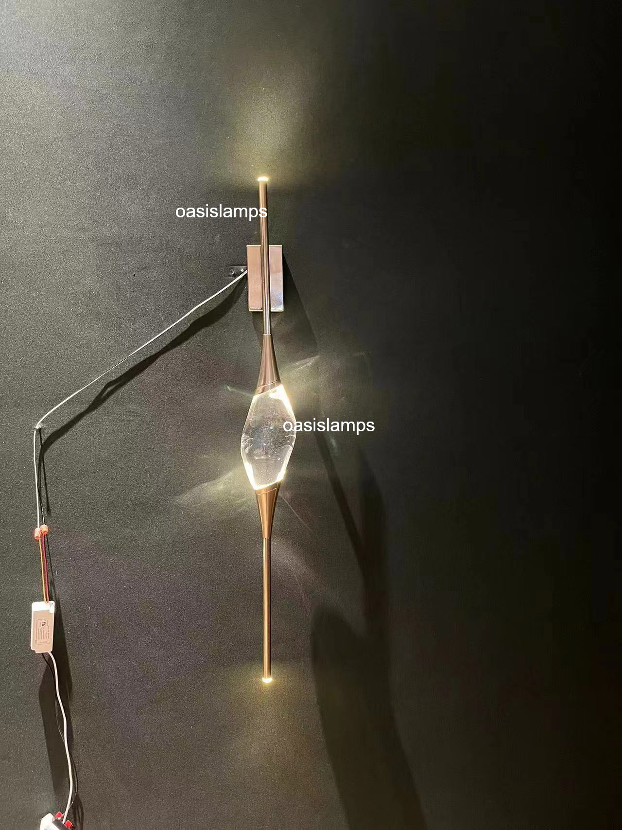 Pazeo Single Crystal Wall Sconce
