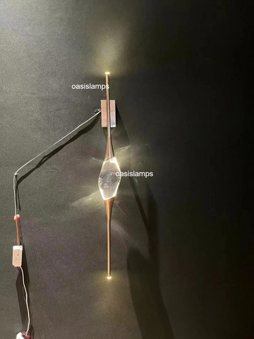 Pazeo Single Crystal Wall Sconce