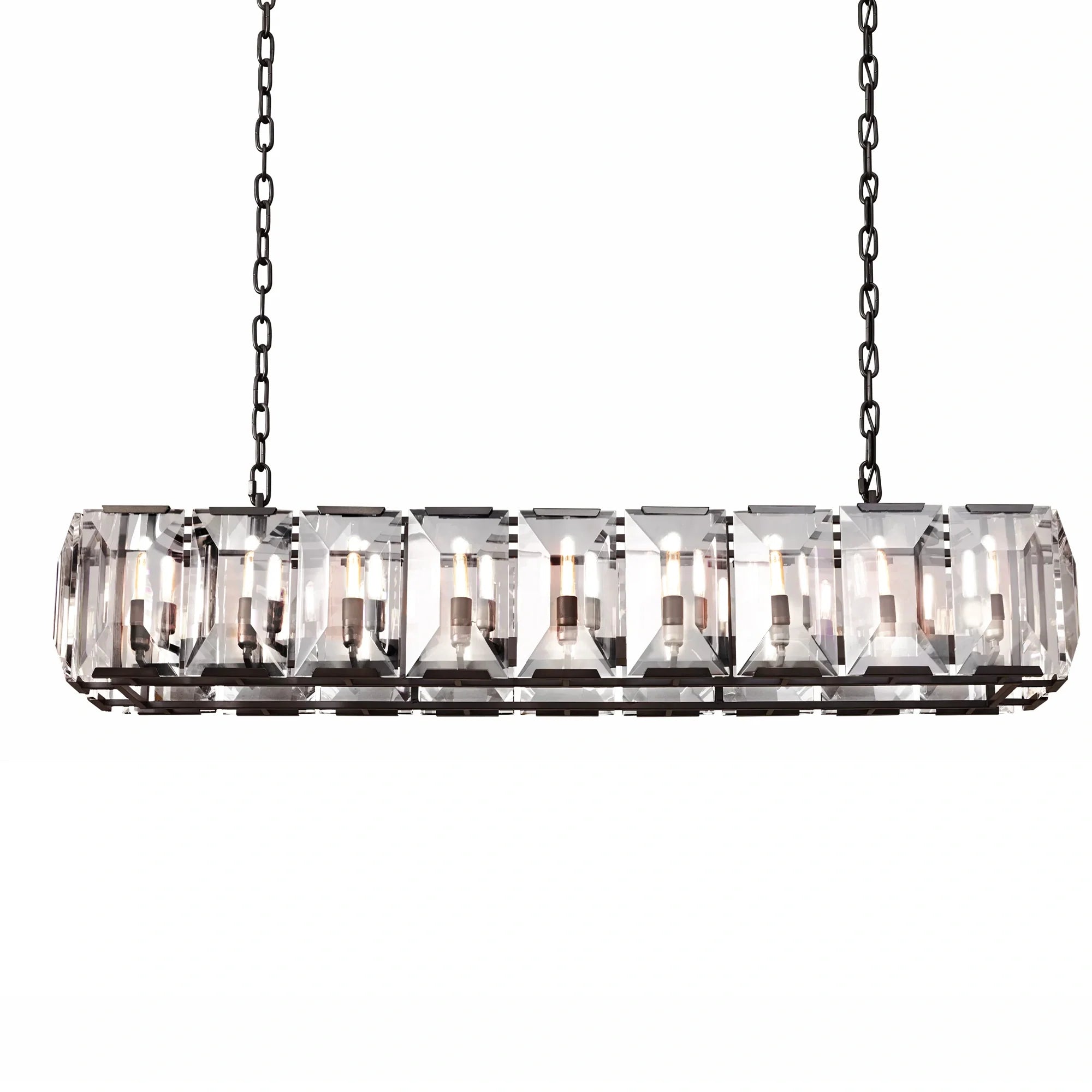 Carlow Crystal Rectangular Chandelie