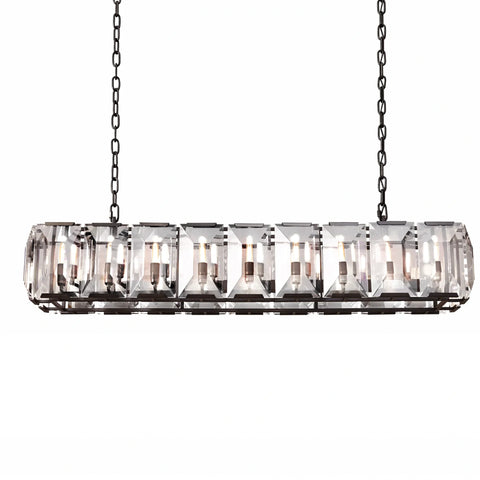 Carlow Crystal Rectangular Chandelie