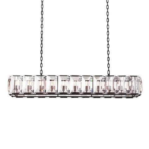 Carlow Crystal Rectangular Chandelie