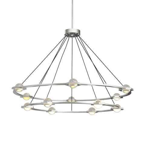 Éclatano 2-Tier Round Chandelier