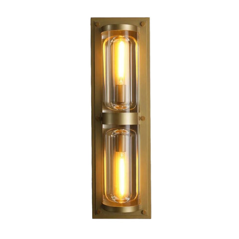 Aurivitro Round Linear Sconce
