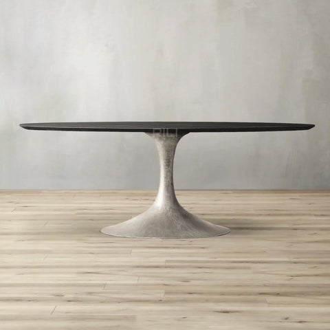 Aero Wood Oval Dining Table