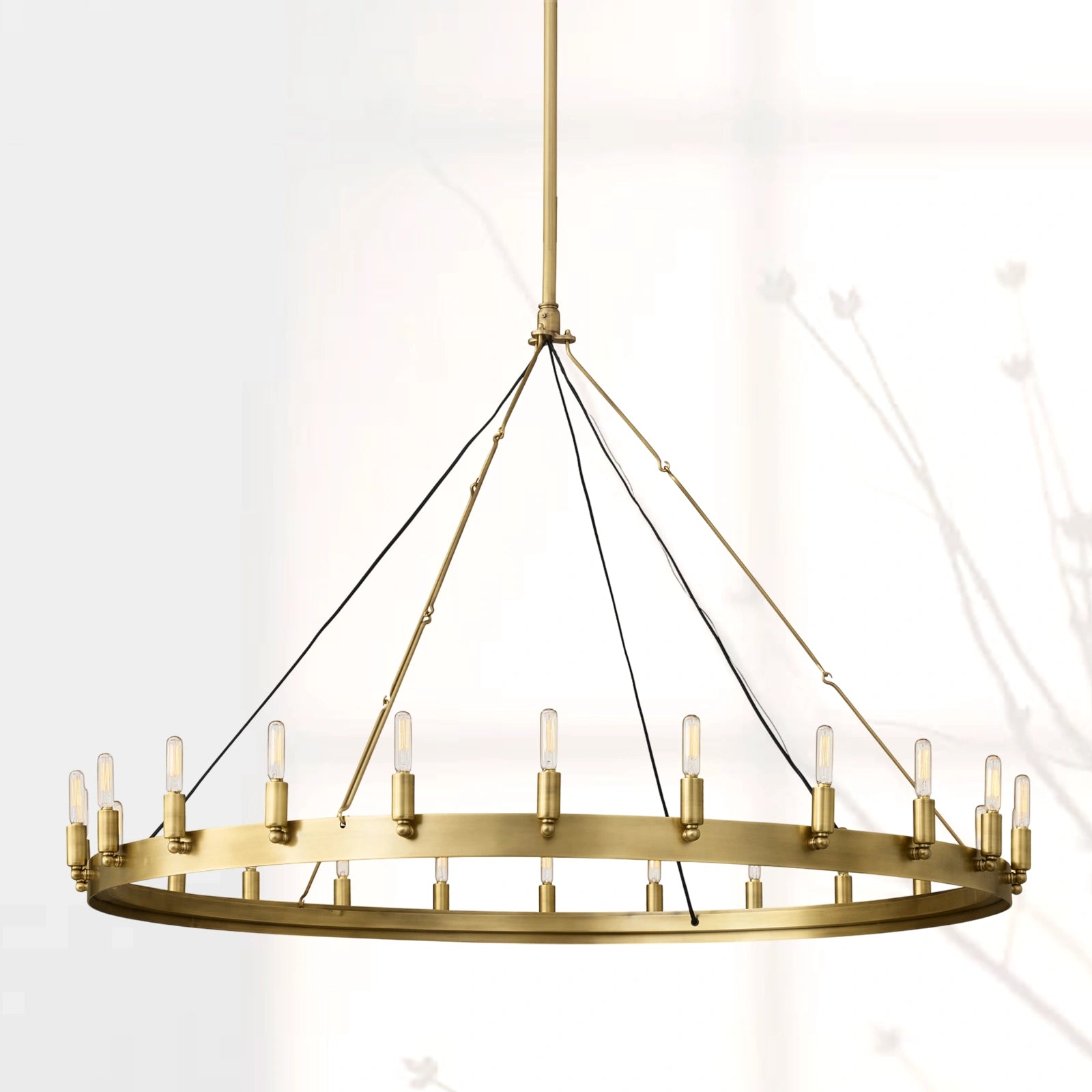 Camilio Vintage Filament Round Chandelier
