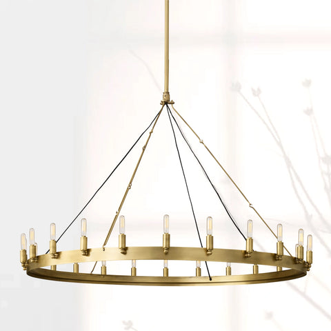 Camilio Vintage Filament Round Chandelier