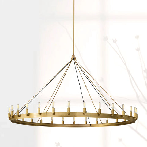 Camilio Vintage Filament Round Chandelier