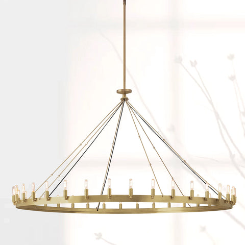 Camilio Vintage Filament Round Chandelier