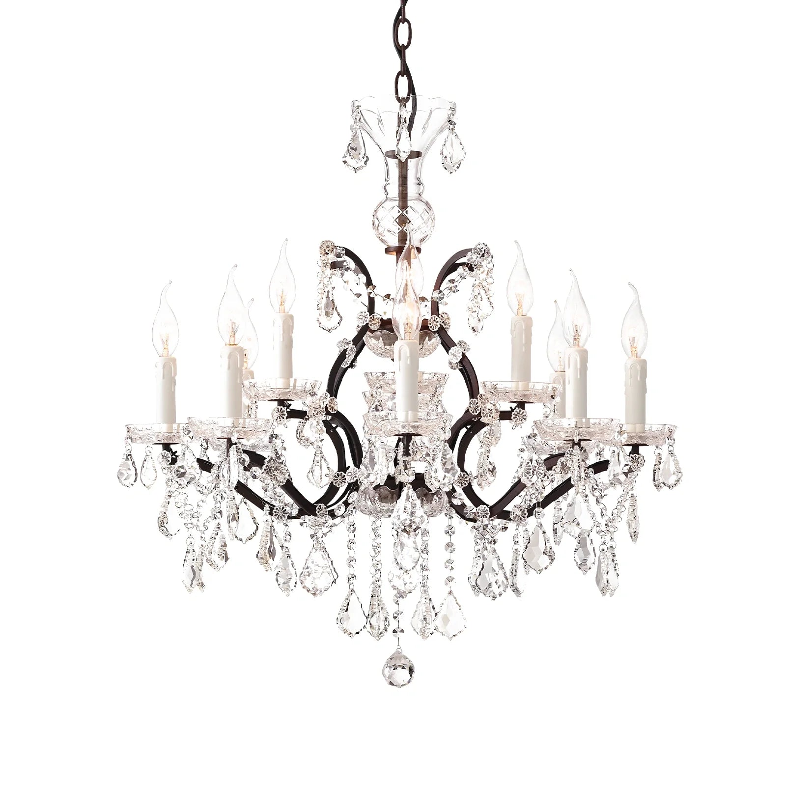Classic Rococo Crystal Chandelier