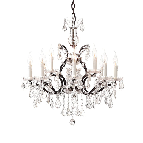 Classic Rococo Crystal Chandelier