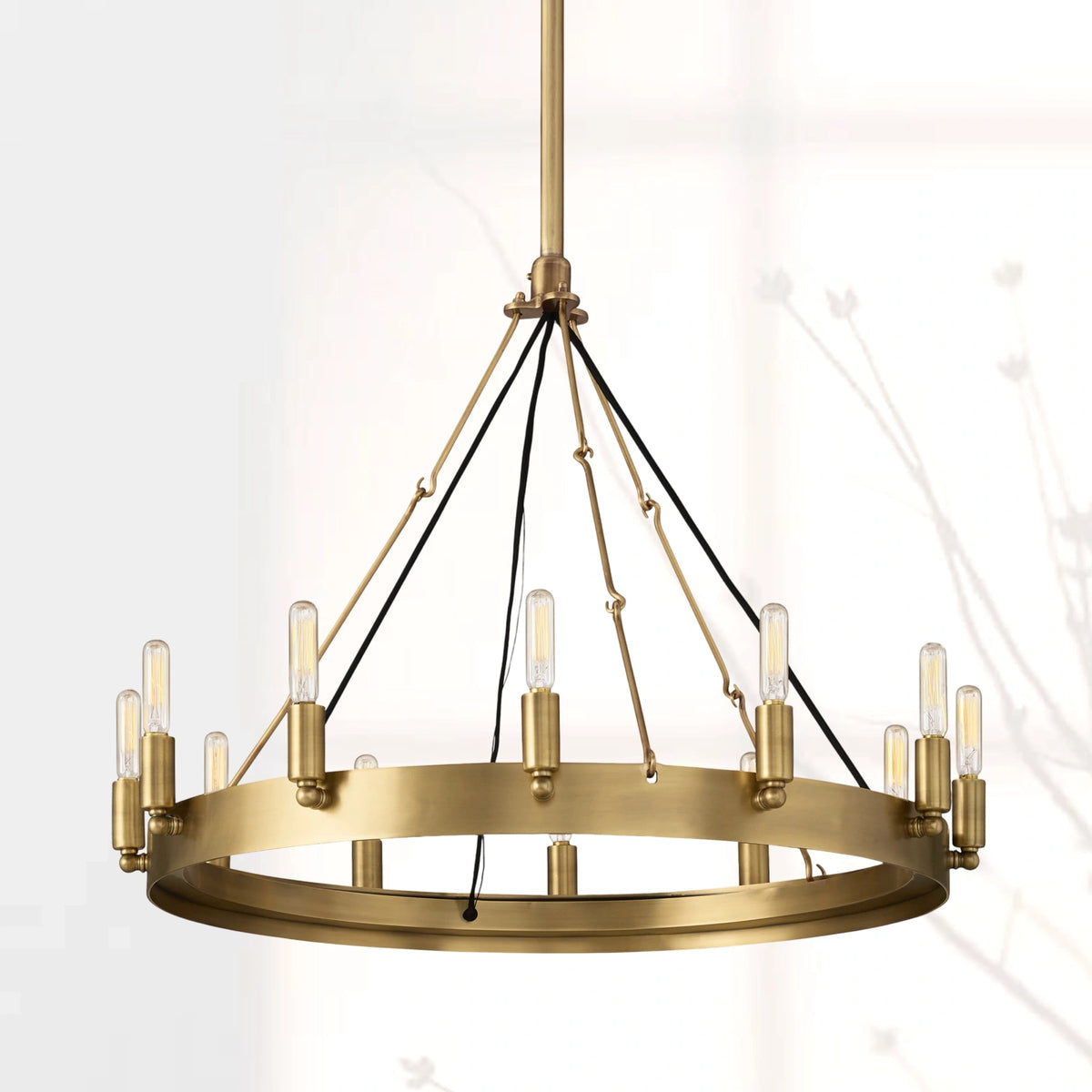 Camilio Vintage Filament Round Chandelier